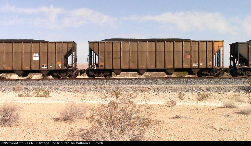 WB Unit Loaded Coal Frt at Erie NV W-Pshr -91